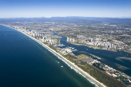 Aerial Image of MAIN BEACH AERIAL PHOTO