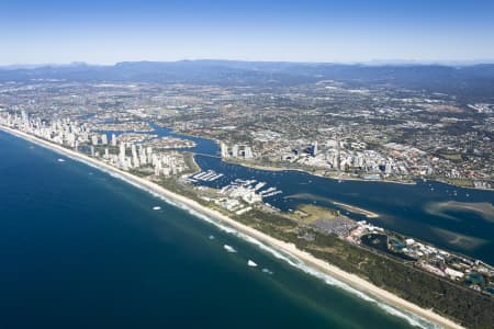 Aerial Image of MAIN BEACH AERIAL PHOTO
