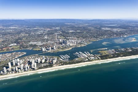 Aerial Image of MAIN BEACH AERIAL PHOTO