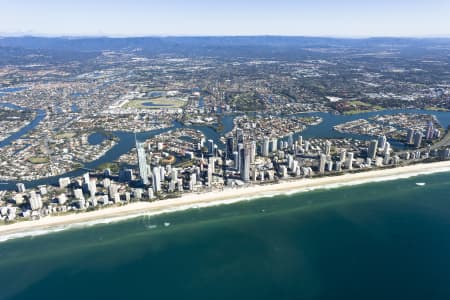 Aerial Image of SURFERS PARADISE AERIAL PHOTO