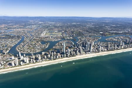 Aerial Image of SURFERS PARADISE AERIAL PHOTO