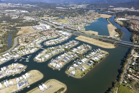 Aerial Image of HELENSVALE AERIAL PHOTO