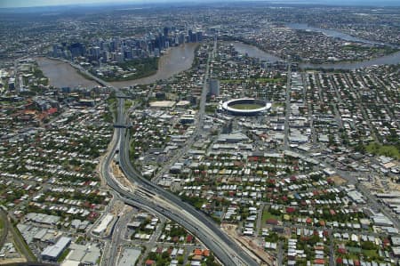 Aerial Image of WOOLOONGABBA, QUEENSLAND