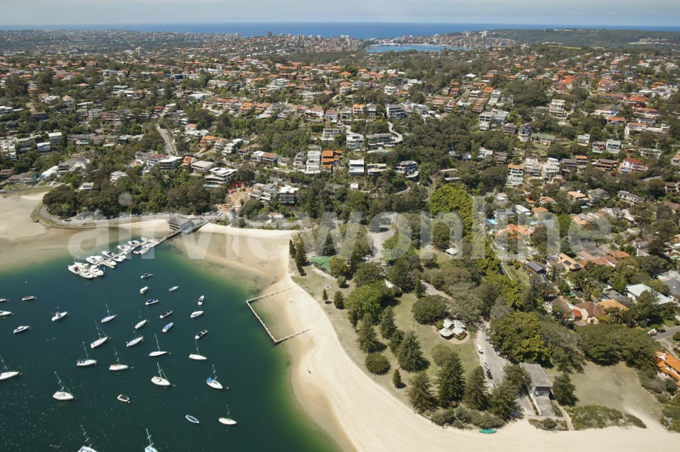 Aerial Image of Clontarf, New South Wales