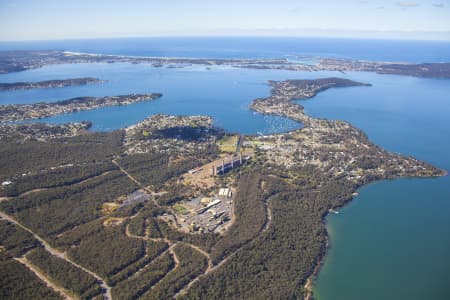 Aerial Image of WANGI WANGI POWER STATION