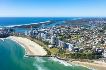 Aerial Image of COOLANGATTA