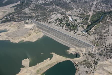 Aerial Image of LAKE BURRENDONG, NEW SOUTH WALES