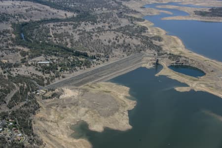 Aerial Image of LAKE BURRENDONG, NEW SOUTH WALES