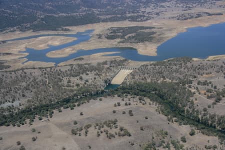 Aerial Image of LAKE BURRENDONG, NEW SOUTH WALES