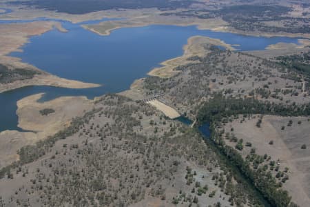 Aerial Image of LAKE BURRENDONG, NEW SOUTH WALES