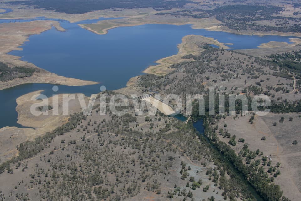 Aerial Image of Lake Burrendong, New South Wales