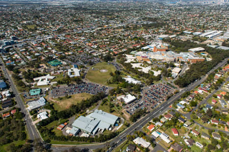 Aerial Image of PRINCE CHARLES HOSPITAL