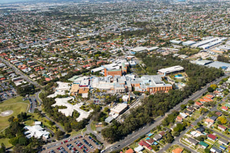 Aerial Image of PRINCE CHARLES HOSPITAL