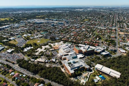 Aerial Image of PRINCE CHARLES HOSPITAL