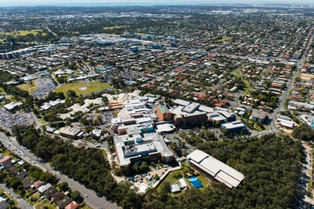 Aerial Image of PRINCE CHARLES HOSPITAL