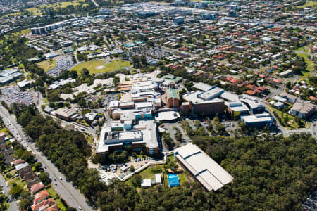 Aerial Image of PRINCE CHARLES HOSPITAL