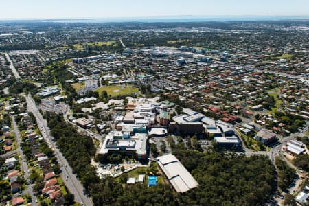 Aerial Image of PRINCE CHARLES HOSPITAL