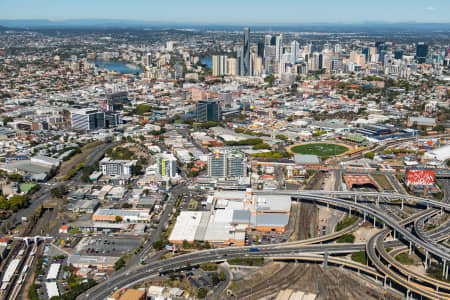 Aerial Image of BOWEN HILLS