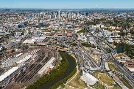 Aerial Image of CLEM 7 TUNNEL ENTRANCE