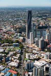 Aerial Image of BOUNDARY STREET, SPRING HILL