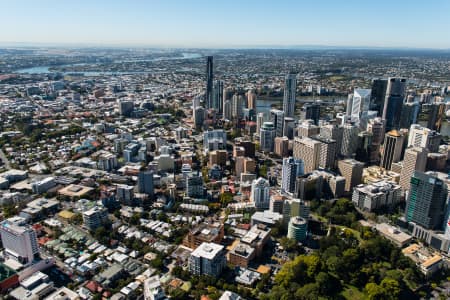 Aerial Image of BERRY STREET, SPRING HILL