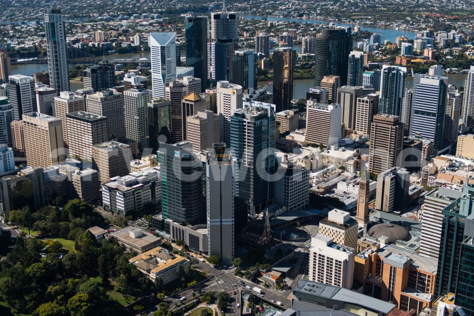 Aerial Image of Brisbane CBD