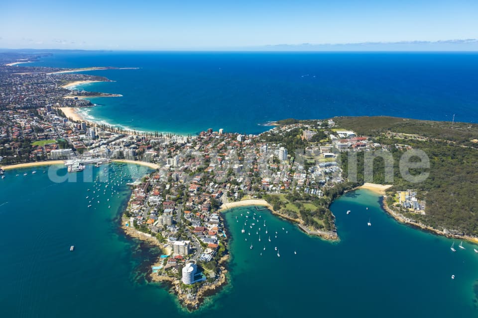 Aerial Image of Manly, Little Manly And Collins Flat
