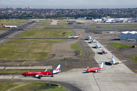 Aerial Image of SYDNEY AIRPORT