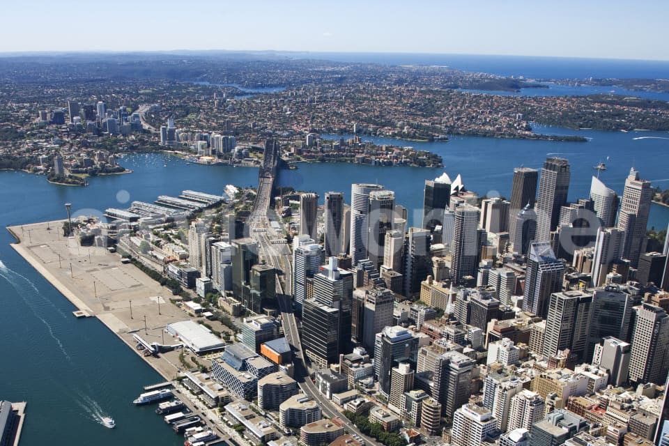 Aerial Image of Sydney Skyline