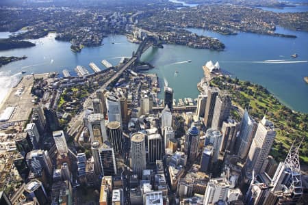 Aerial Image of SYDNEY SKYLINE