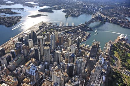 Aerial Image of SYDNEY SKYLINE