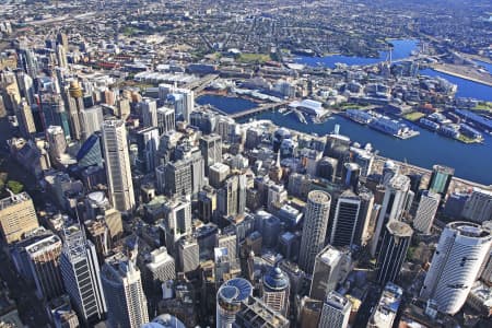 Aerial Image of SYDNEY SKYLINE