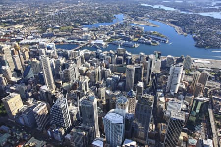 Aerial Image of SYDNEY SKYLINE