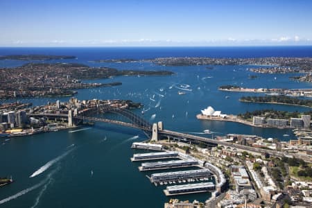 Aerial Image of DAWES POINT/ BARANGAROO