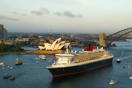Aerial Image of QUEEN MARY II SYDNEY