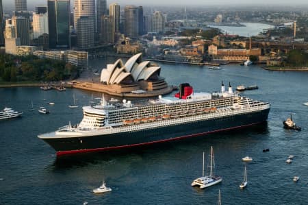 Aerial Image of QUEEN MARY II SYDNEY
