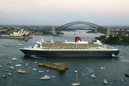 Aerial Image of QUEEN MARY II SYDNEY