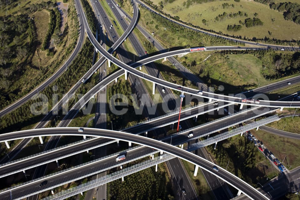 Aerial Image of The Lighthorse Interchange