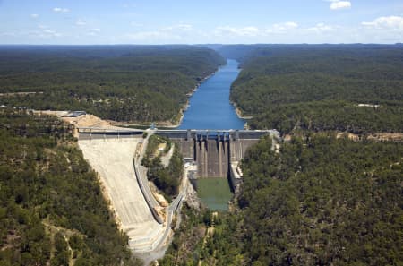 Aerial Image of WARRAGAMBA DAM