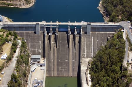 Aerial Image of WARRAGAMBA DAM