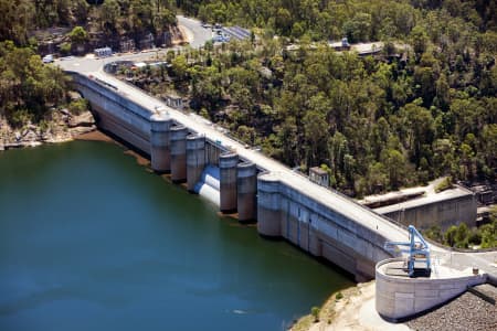 Aerial Image of WARRAGAMBA DAM