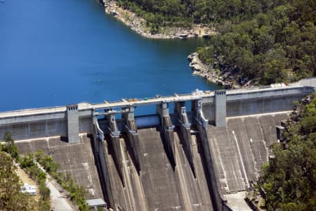 Aerial Image of WARRAGAMBA DAM