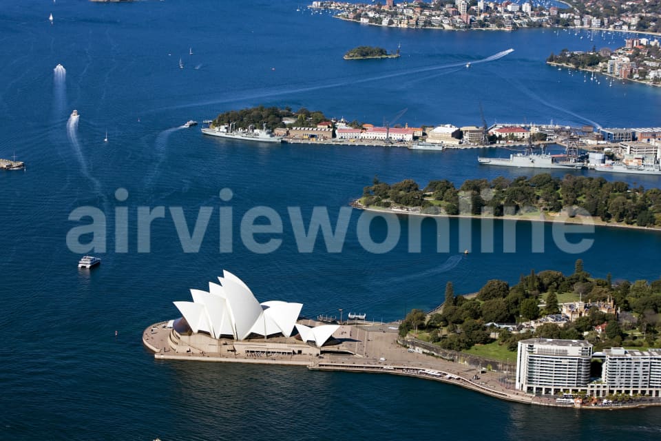 Aerial Image of The Sydney Opera House