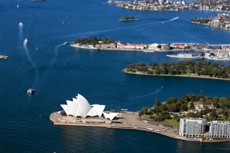 Aerial Image of THE SYDNEY OPERA HOUSE