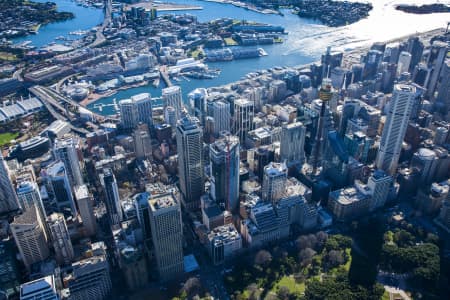 Aerial Image of SYDNEY SKYLINE