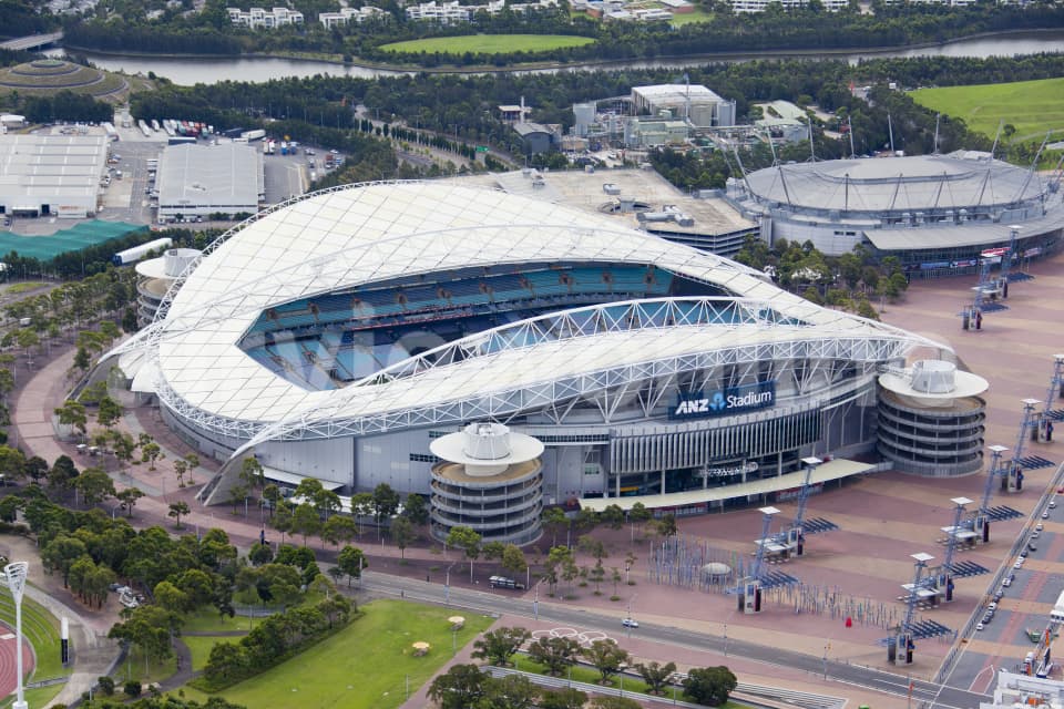Aerial Image of ANZ Stadium