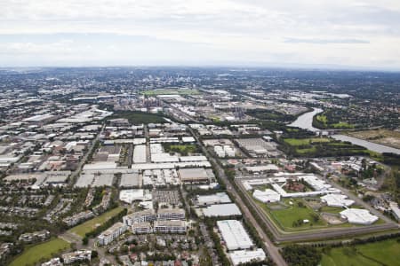 Aerial Image of NEWINGTON AND SILVERWATER