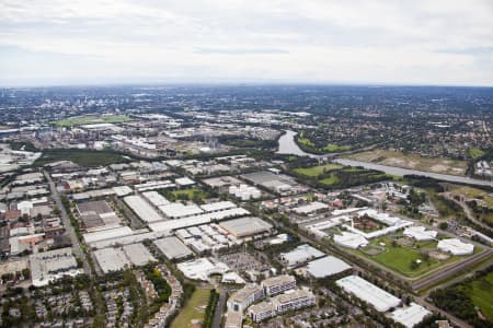 Aerial Image of NEWINGTON & SILVERWATER