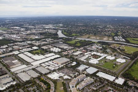 Aerial Image of NEWINGTON & SILVERWATER