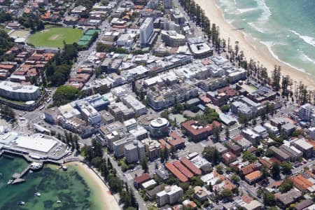 Aerial Image of MANLY COVE TO MANLY BEACH